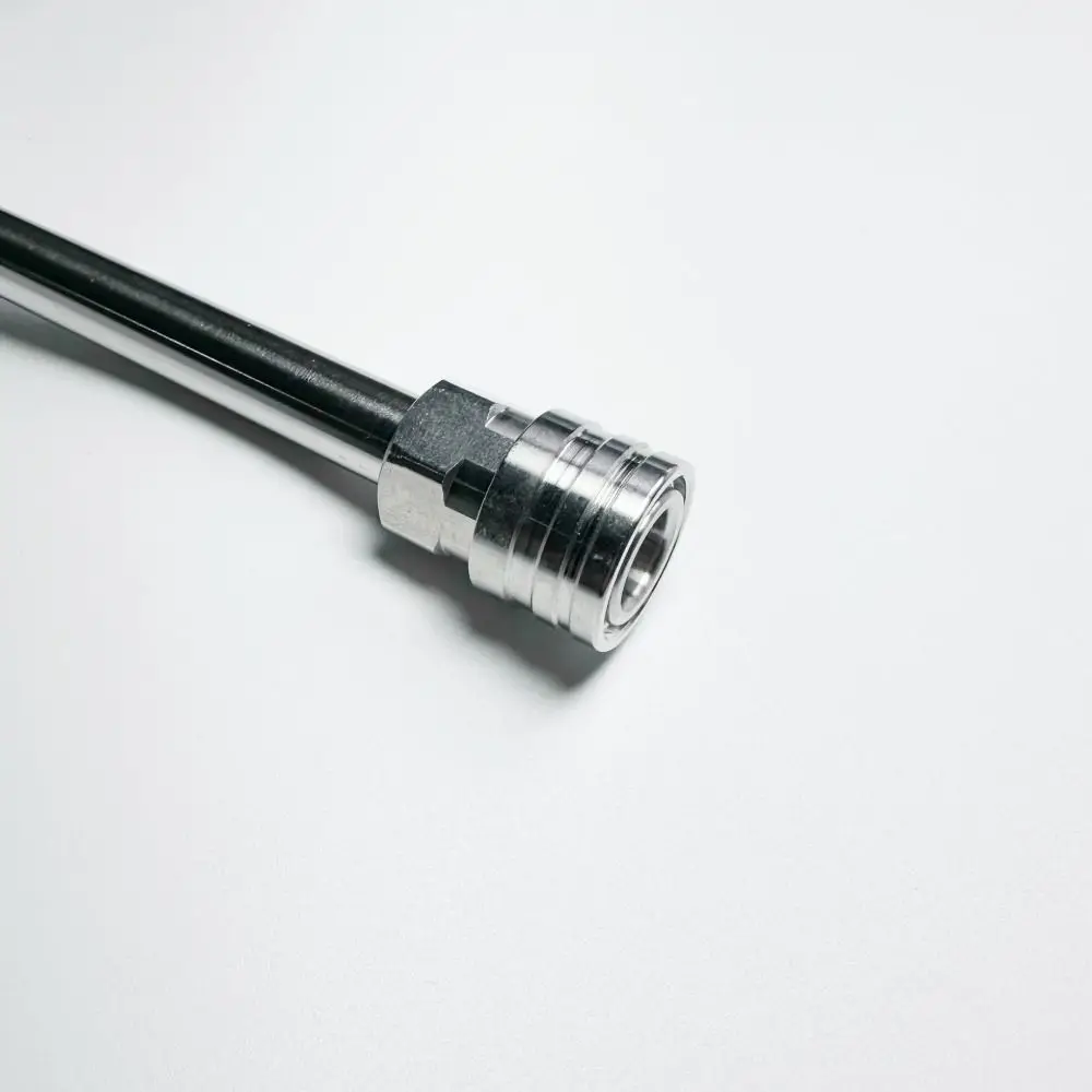 1Pcs 40cm Pressure Washer Extension Wand Stainless Steel Quick Connect Pressure Washer Extension Rod Rust Resistant