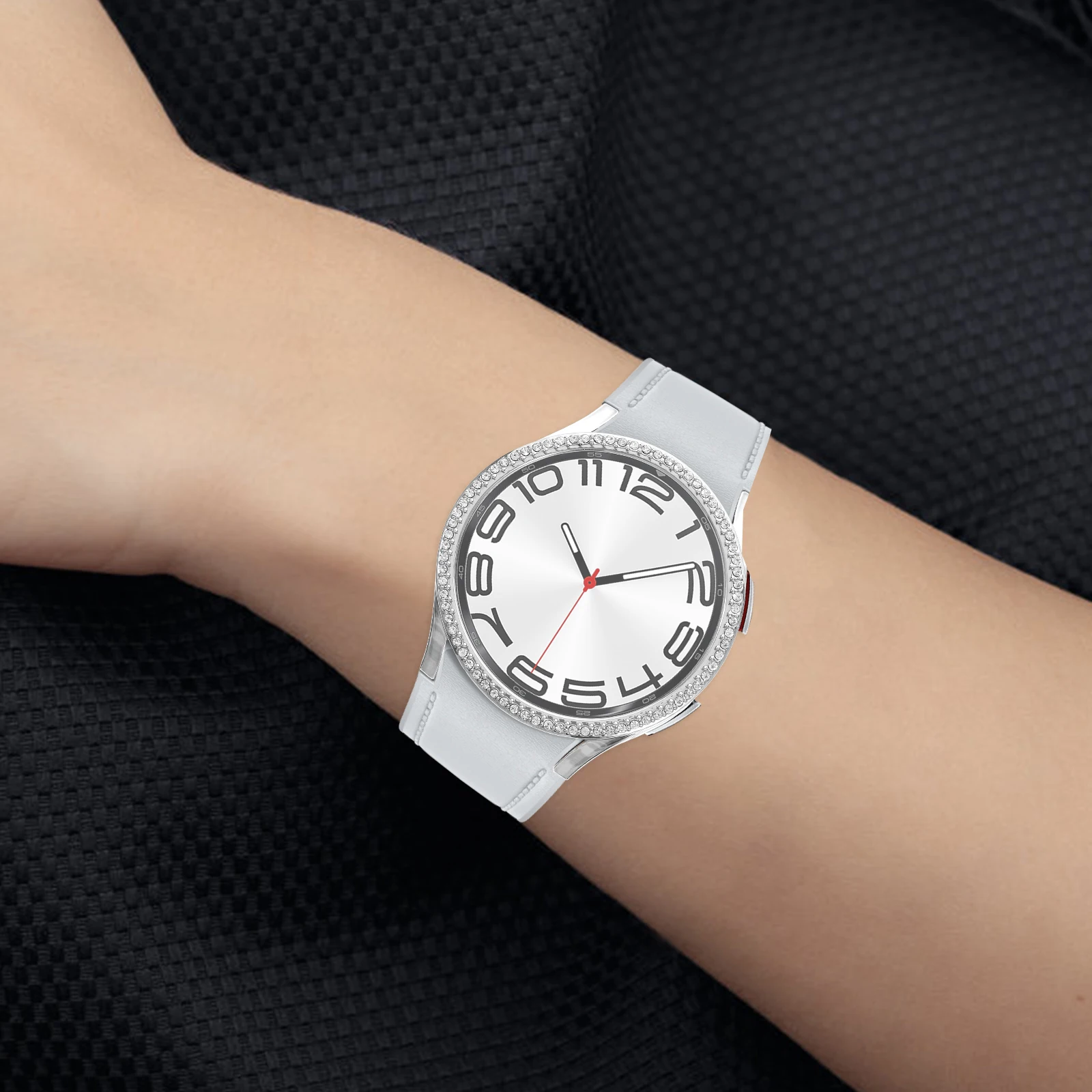 

Bling 40mm Watch Cover Bumper Protector Lightweight Scratch Shock Resistance Frame Case for Watch5 4