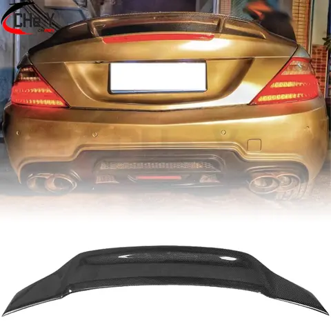 R172 탄소 섬유 R 스타일 스포일러 메르세데스 벤츠 SLK 클래스 2004 - 2010 SLK200 SLK280 SLK300 SLK350