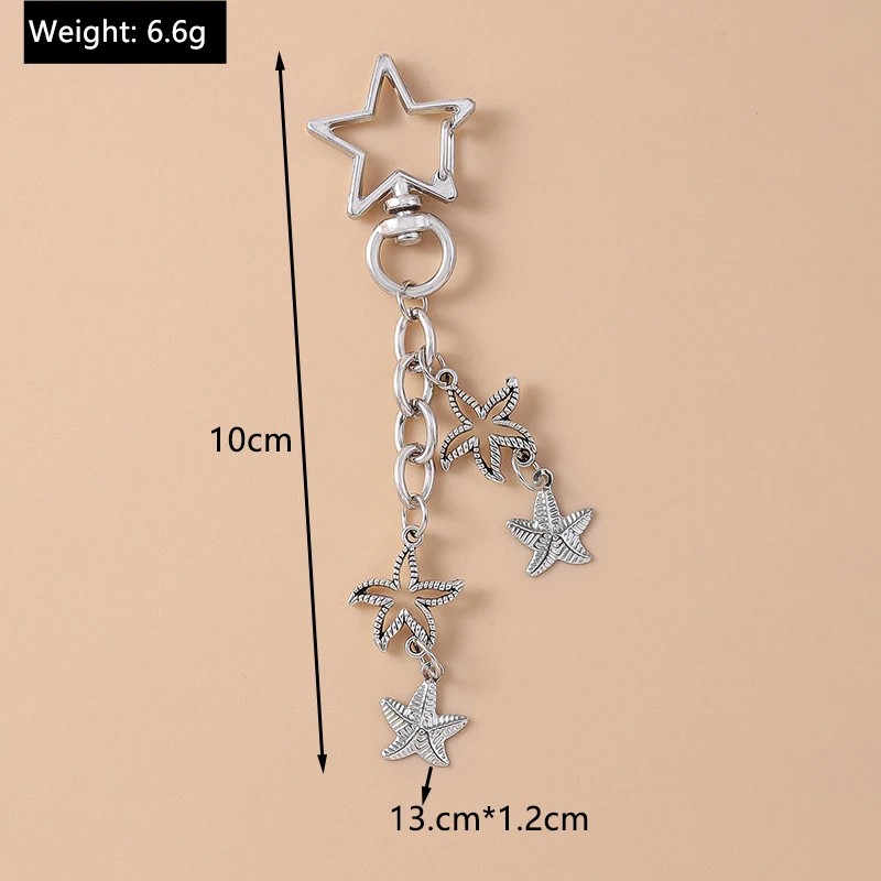 Aihua Schöne Y2K Sommer Strand Ozean Goldfisch Tintenfisch Wal Delphin Schlüsselbund Für Frauen Schlüssel Ringe Handtasche Anhänger Souvenir Geschenke – Detail 14