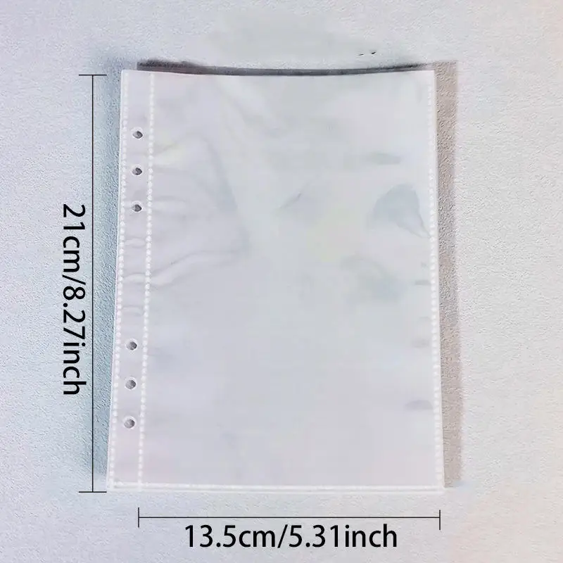 Aufkleber-Organizer-Ordner A5 Aufkleber-Sammelalbum Wiederverwendbare Aufkleber-Taschen und Transparente Wasserdichte Reißverschluss-Aufbewahrungshüllen – Detail 20