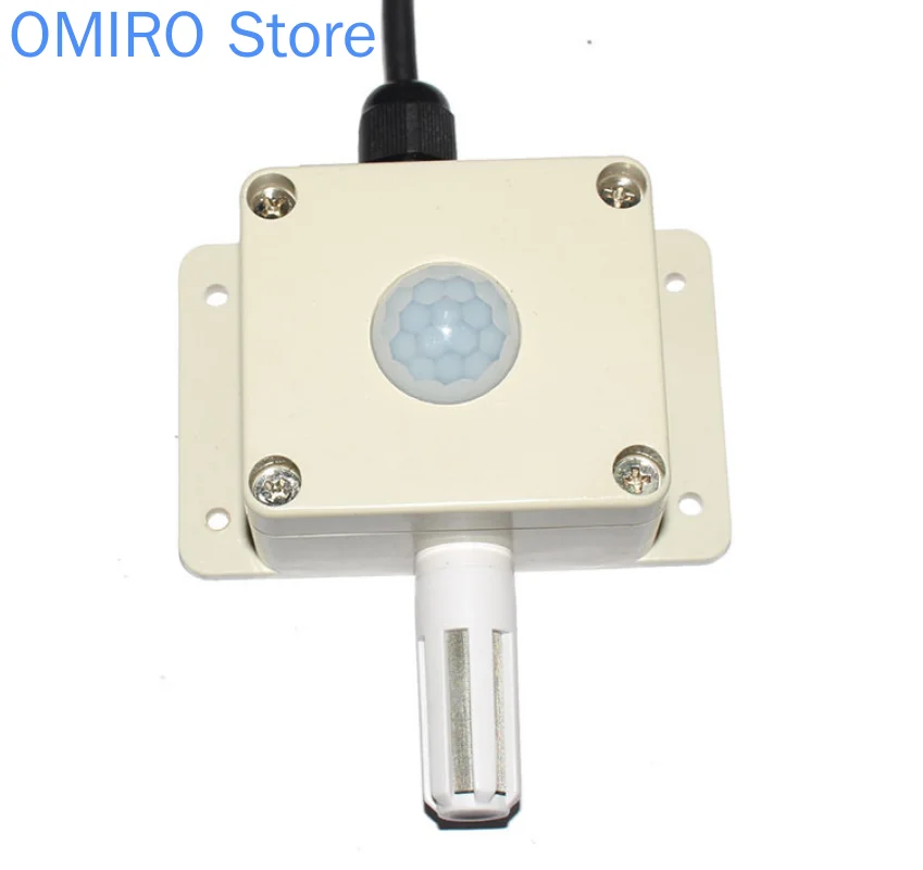 Sensor SM3590B de iluminación T/H RS485 Bus transmisor integrado SHT20 humedad 0-65535LUX