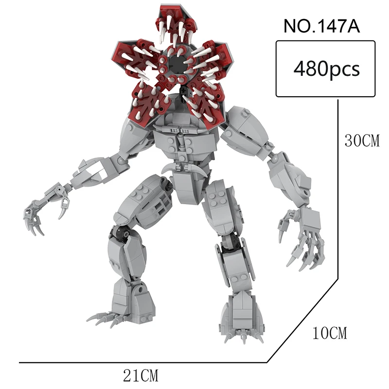 2026 NEW Stranger Demogorgon Buliding Blocks Anime Vecna Action Figure Demogorgon Bricks Minifigure Decor Model Toy Kids Gift