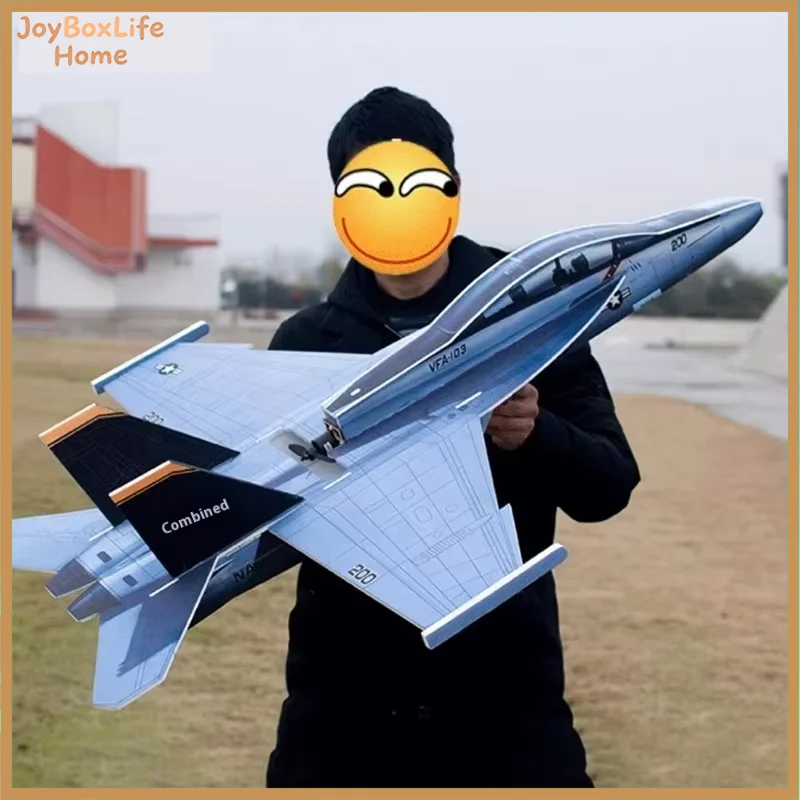 F18 Super Bumblebee Magic PP Board 880mm Wingspan Electric Fixed Wing Realistic Fighter Jet RC Model Aircraft Crash Resistant