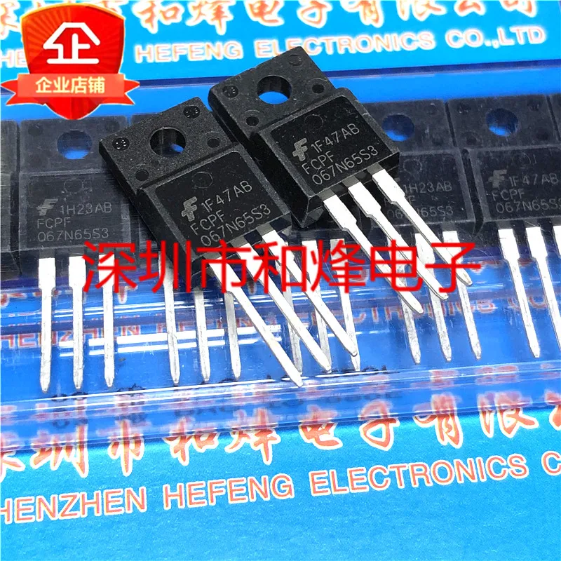 5PCS-10PCS FCPF067N65S3   TO-220F 650V 44A  New And Original On Stock