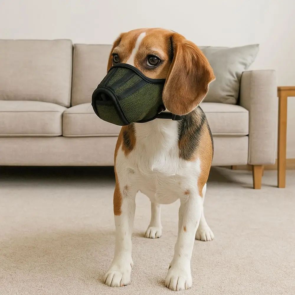 

Universal Breathable Dog Muzzle Mask Anti-Eating Elastic Anti-Biting Mask Adjustable Pet Anti-Barking Mask Outdoors