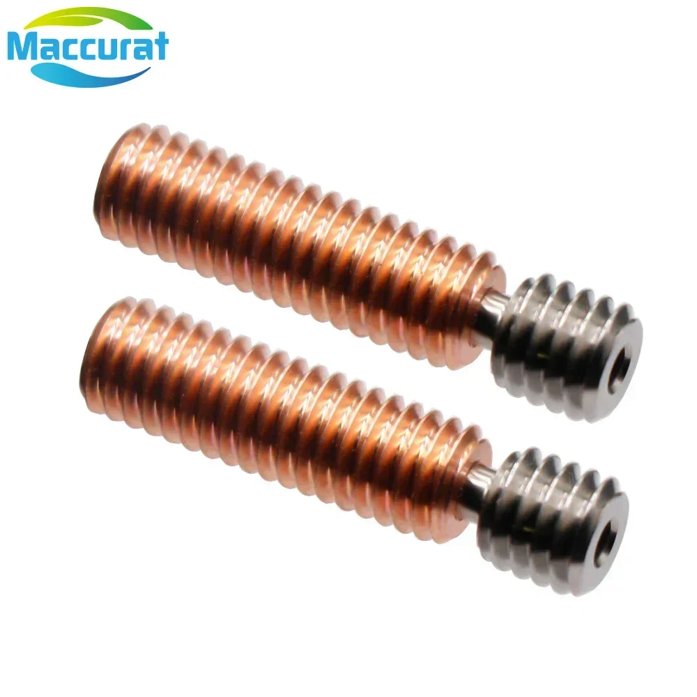 MK8 Throat Copper Titanium Alloy Heat Break Throat 1.75mm Filament MK8 Hotend M6 *26mm Bi-metal 3D Printers Accessories view 5