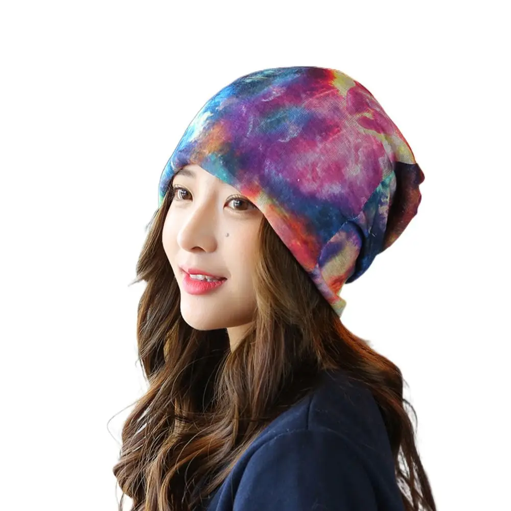 

Collar Mooncap Lady Women Cap Headscarf Scarf Turban Stripe Hat Beanie Outdoor Cap Ruffle Cancer Hat