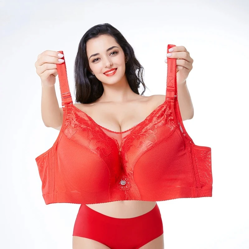 Reggiseni taglie forti per donna Reggiseno coppa DEFG 115F 120G Reggiseno push up Reggiseni grandi Coppa ull femminile Reggiseni di grandi dimensioni per donna DEF