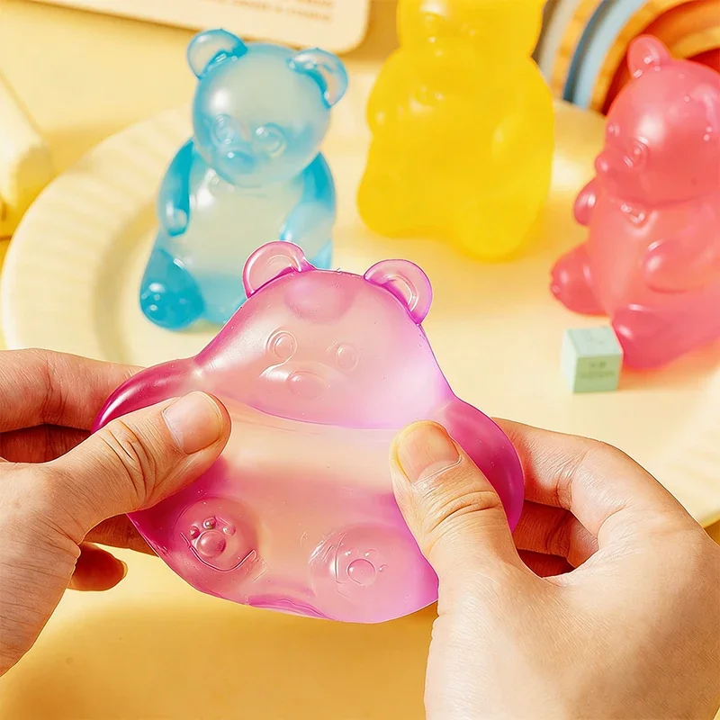 Surpris Blind Box Mystery Kawaii Jellyfish Squishy, Simulated ice Fidget Toy Cute Squeeze bear Toy Antistress Stress-Relief - view 2