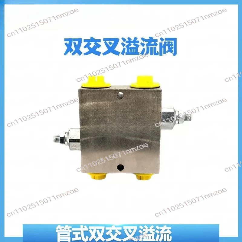 buffer valve to prevent hydraulic shock valve VBDC tubular bidirectional cross relief valve double acting cylinder