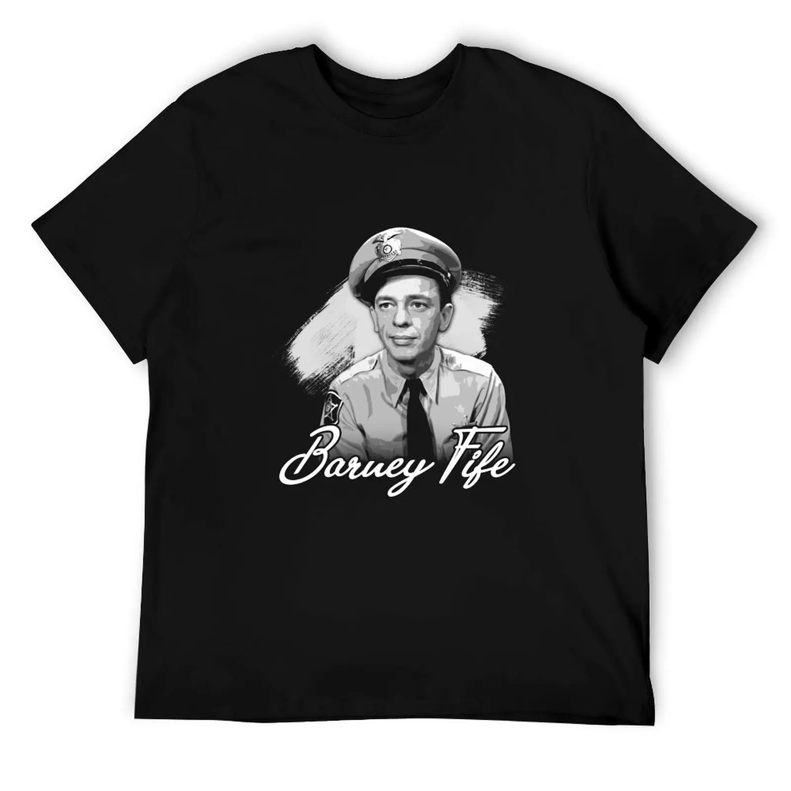 

Small Town Hero Barney Fife's Misadventures Continue T-Shirt anime tshirt cotton t shirts man 100% T-Shirt