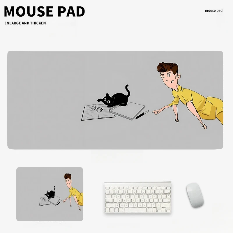 XXLGaming Anti-Slip Mouse Pad Computer Gaming Accessories Desktop Mouse Endless Gamer Office Accessories Computer Large Desk Pad