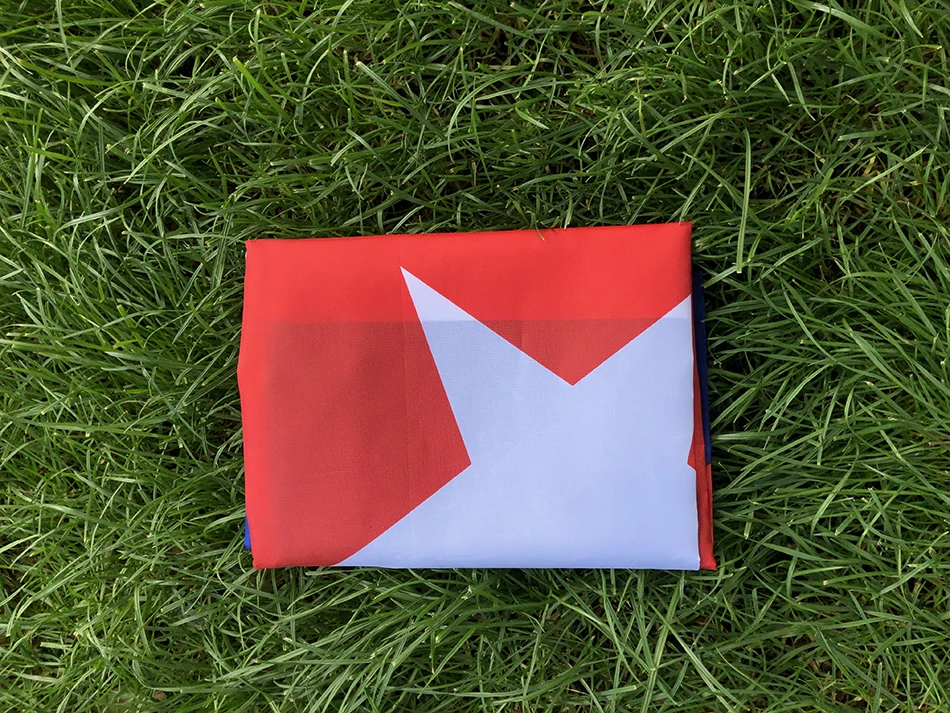 TIKI FLAG علم كوبا 90x150 سنتيمتر البوليستر cu شبل كوبا العلم الوطني ديكور المنزل معلق لافتة