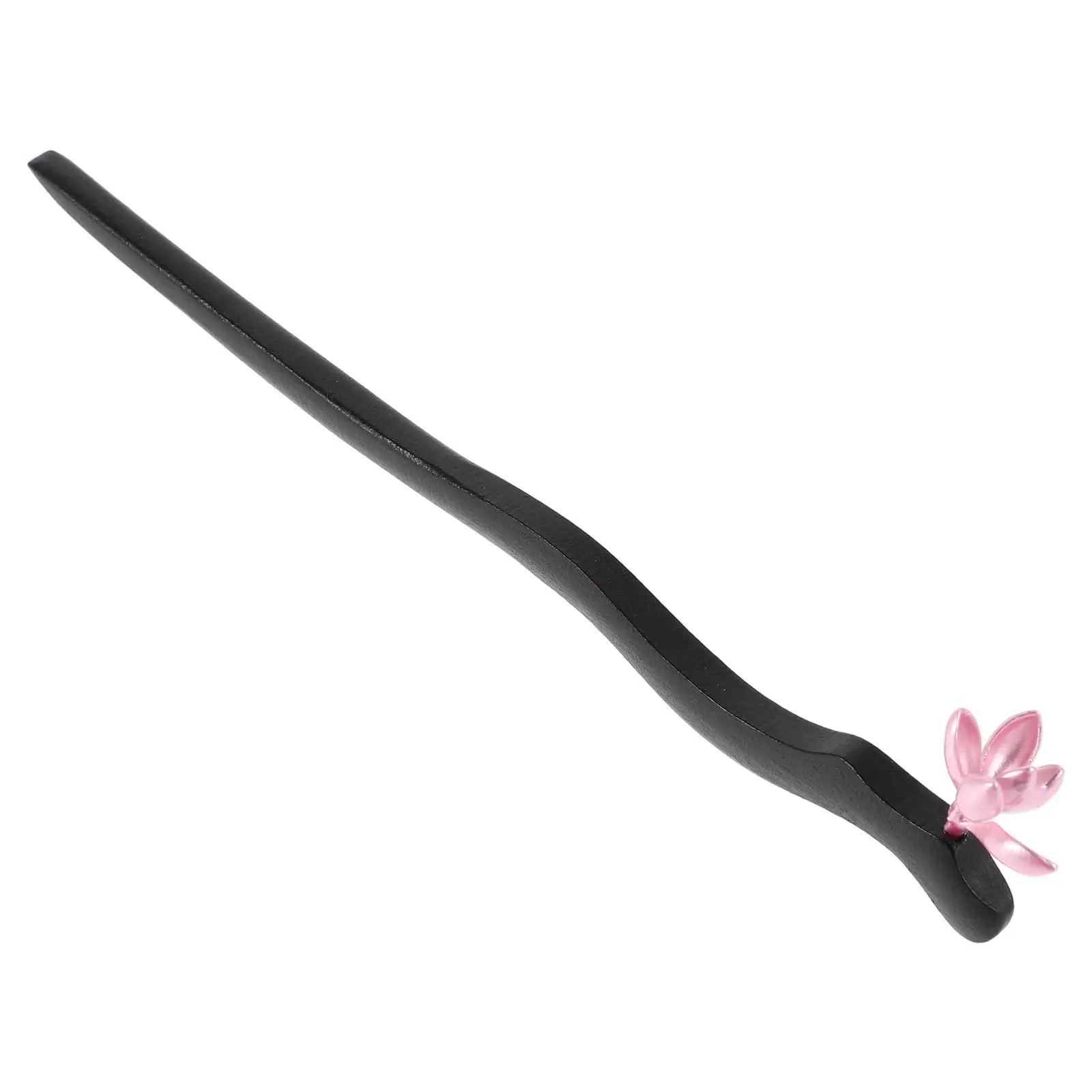 

Элегантные китайские заколки для волос, черная деревянная орхидея, дизайн для ханьфу, древние украшения для костюма, аксессуары для волос, деревянные