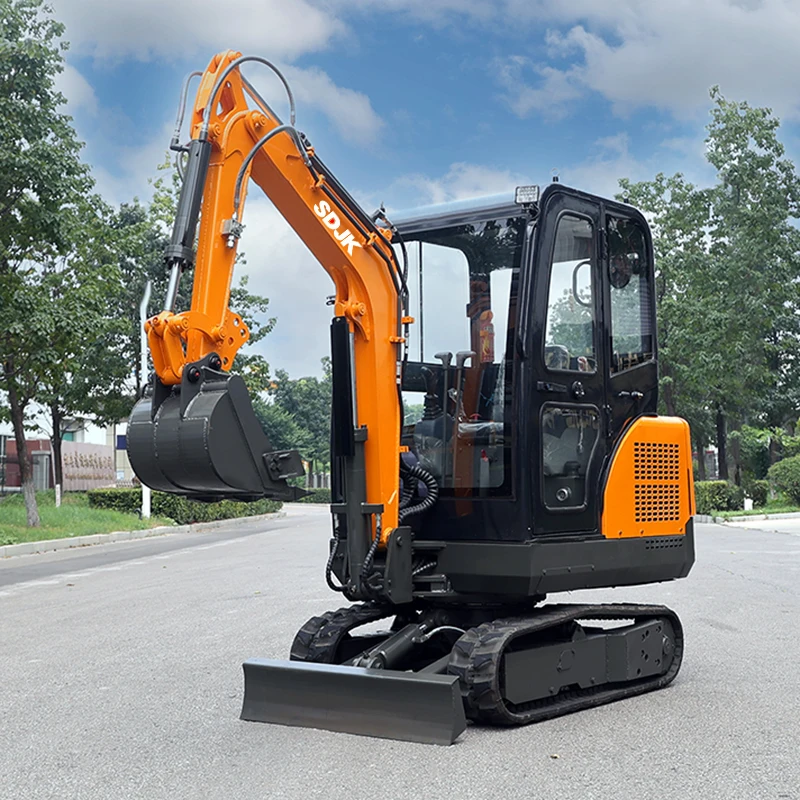 2023 HOT SALE EURO V/EPA Kubota Engine 1.8ton 2ton 2.5ton 1800kg 2500kg Mini Used Excavators With Boom Swing And Cabin