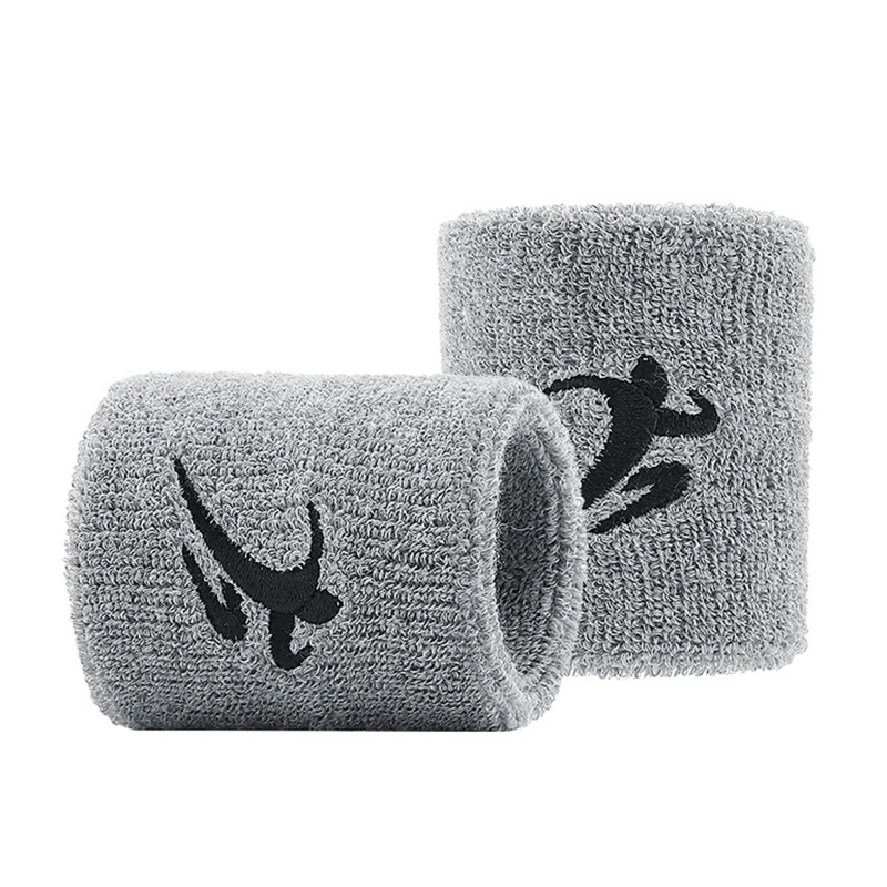 652D Breathable Unisex Sport Sweatband Wristband Wrist Protector Gym Running Sport Safety Wrist Support Brace Wrap Bandage