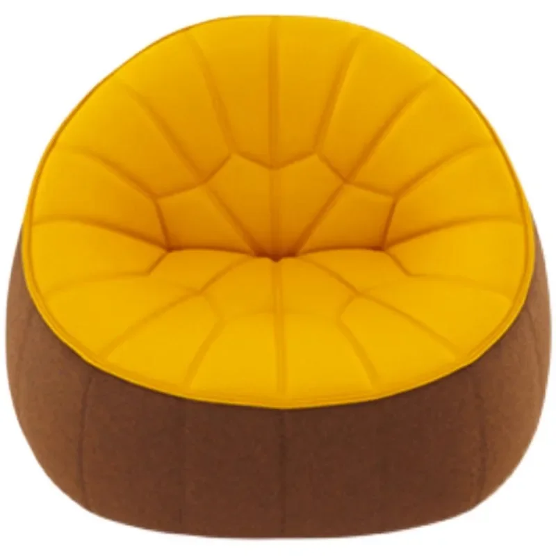 

Armchair Pumpkin Leisure Model Hotel Styling Lazy Lounge Chair Bedroom Sofa Combination