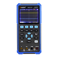 OWON Oscilloscope HDS272S 70MHz 2CH  Handheld Digital Oscilloscope, 20000 Counts Digital Multimeter, 1CH Waveform Generator