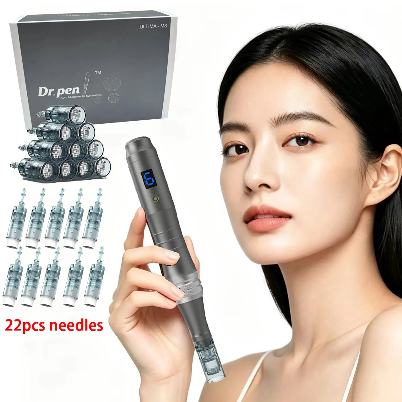 kit-de-dermapen-professionnel-pour-micro-aiguilletage-m8-avec-22-aiguilles-de-025-mm-pour-les-soins-de-la-peau
