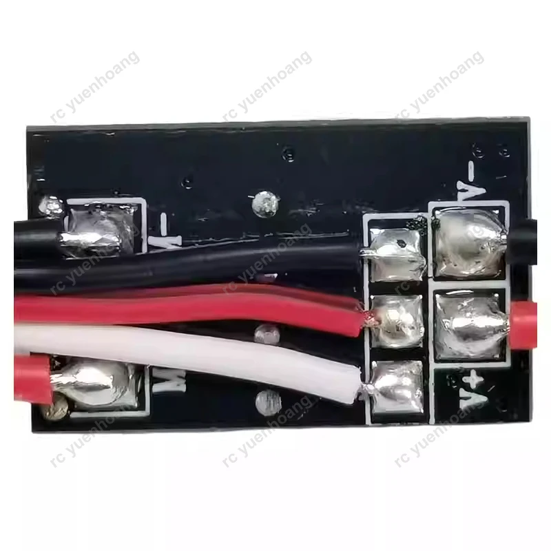 1 SZTUK 1S 7A Mini szczotkowany elektroniczny regulator prędkości 3,2-6,5 V 3 tryby ESC z lampką sygnalizacyjną do akcesoriów RC Car Boat Airplane