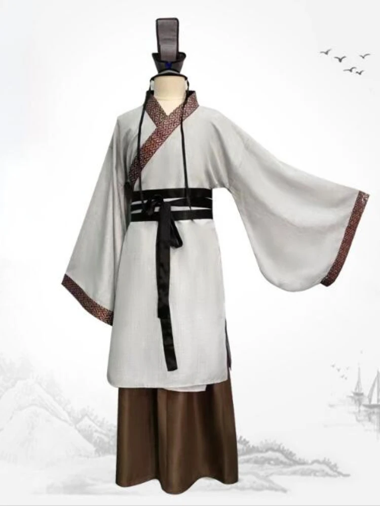 Costume de ministre des Prairies Hanfu pour hommes, imbibé de Tang, vêtements traditionnels chinois vintage, cosplay de carnaval pour adultes