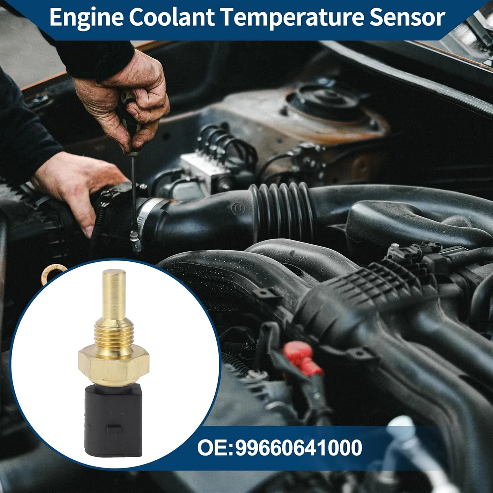 جودة عالية 99660641000 مستشعر درجة حرارة المبرد يناسب بورش 911 كايين بوكستر 2000-2011