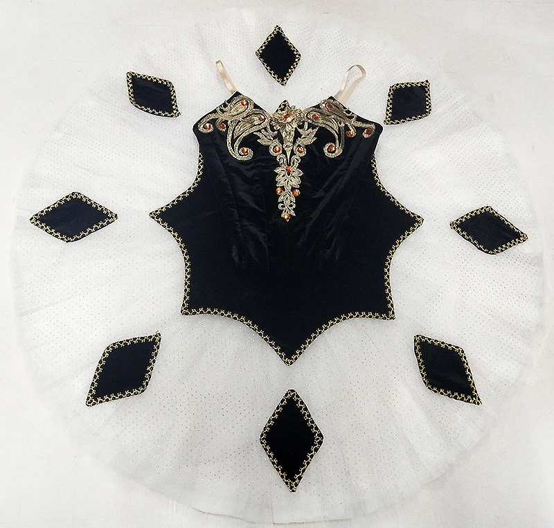 Adulto profissional clássico ballet panqueca tutu azul marinho bege ballet tutus arlequim columbine panqueca trajes para o bebê