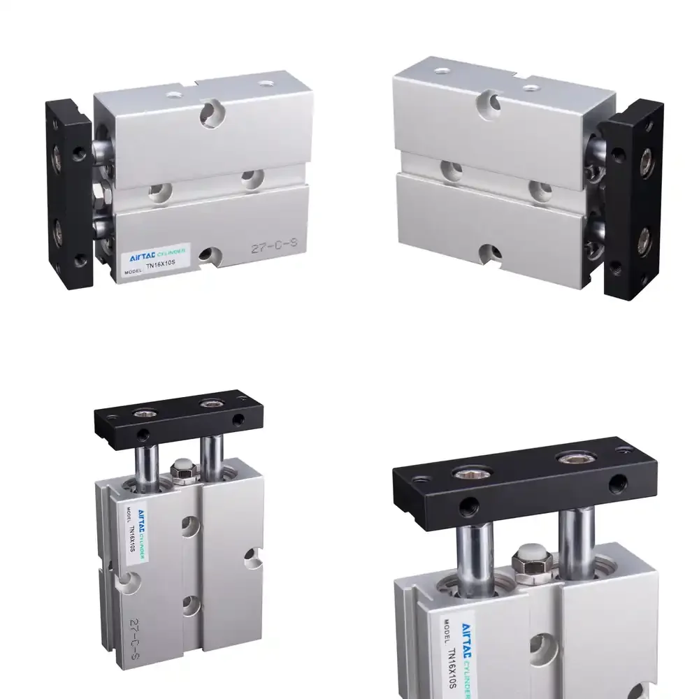 

Orginal Airtac Wholesale TN32X10*15X20X25X30X35X40/45X50X75 TN Series Double Air Rod Aluminum Alloy Pneumatic Cylinder