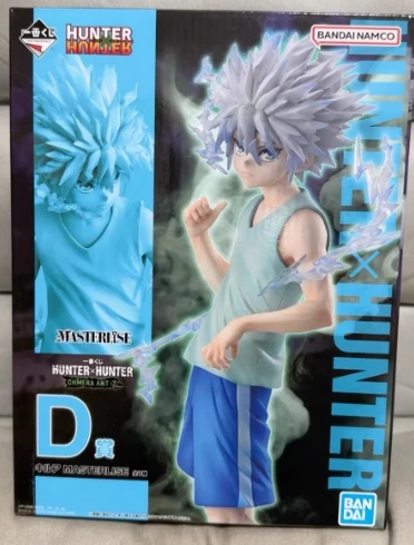 【ของแท้】BANDAI Ichiban KUJI HUNTER CHMERA ANT D รางวัล Killua Zoldyck MASTERLISE โมเดล ของเล่นอนิเมะคลาสสิก