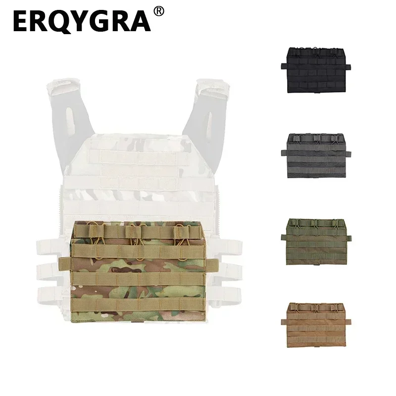 Erqygra טקטי pouch מגזין אפוד אביזר קדמי אבזר ציד רגיל חיצוני הקמפינג מערכת אביזרי פיינטבול