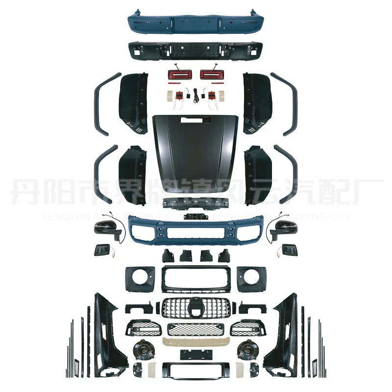 

Suitable for Mercedes-Benz G-Class W463 Old to New 22 Model W464 G63 AMG Front and Rear Bumper Assembly Hood Full Surround