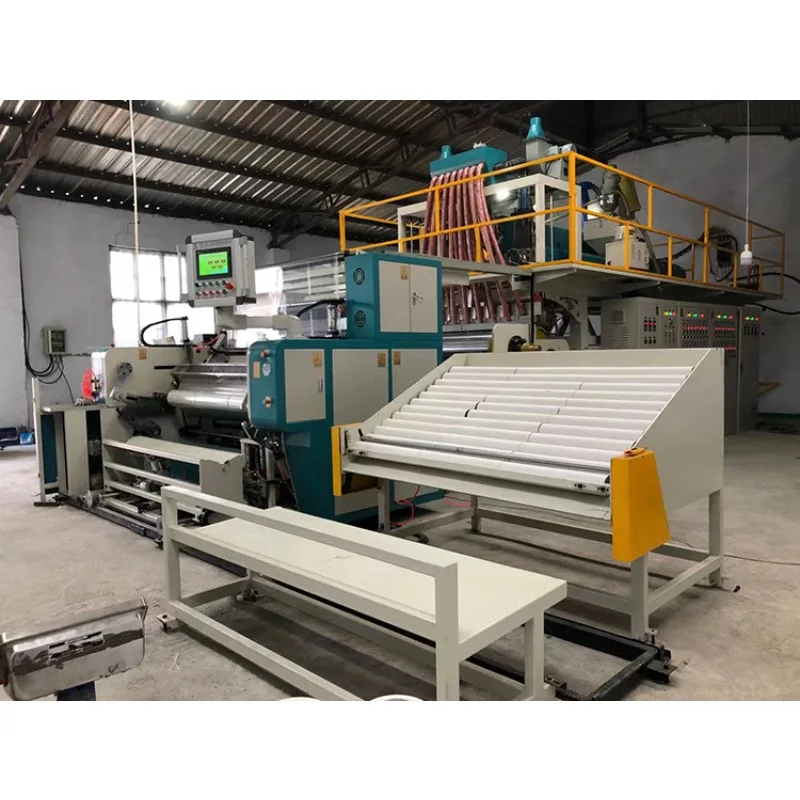 Automatic Stretch Film Production Line Extruder Pe Film Machinery 2000mm Biaxially Agricultural Plastic Film Making Machine