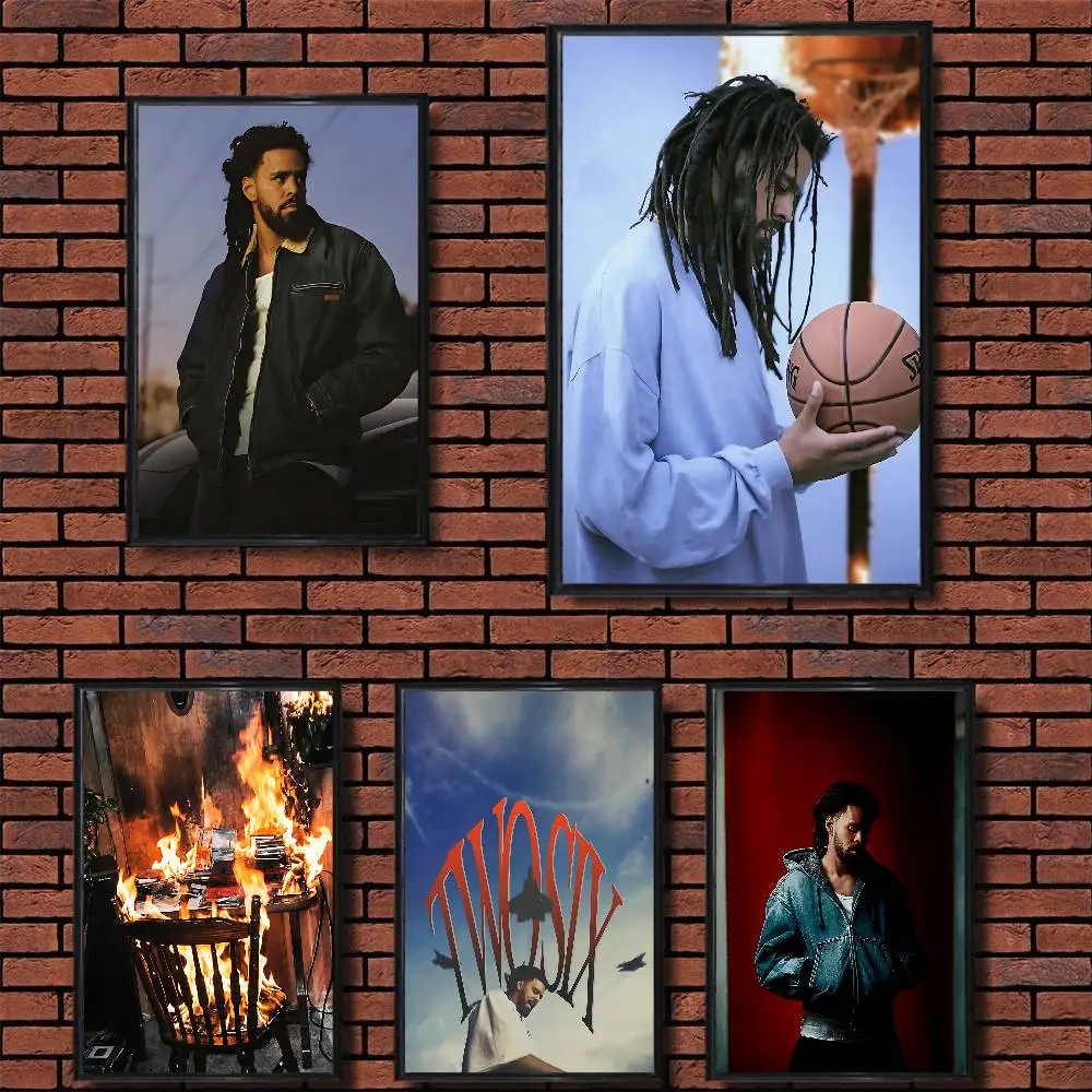

hot Two Six Fall-Off J. Cole Wall Art Anime Canvas Painting Poster For Living Room Decoration Picture Home Decor