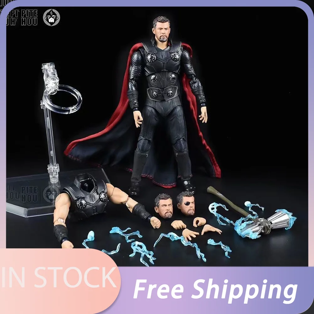 

Ko Avengers: Infinity War - Part I /Ii Thor Maf 104 Pvc Figure Collection Model Decor Toy New Year'S Christmas Birthday Gift