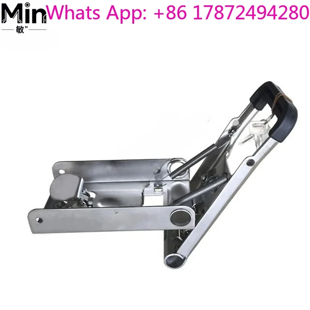 GL-11121S 304 Stainless Steel Rear Door Handle for Refrigerated Trucks