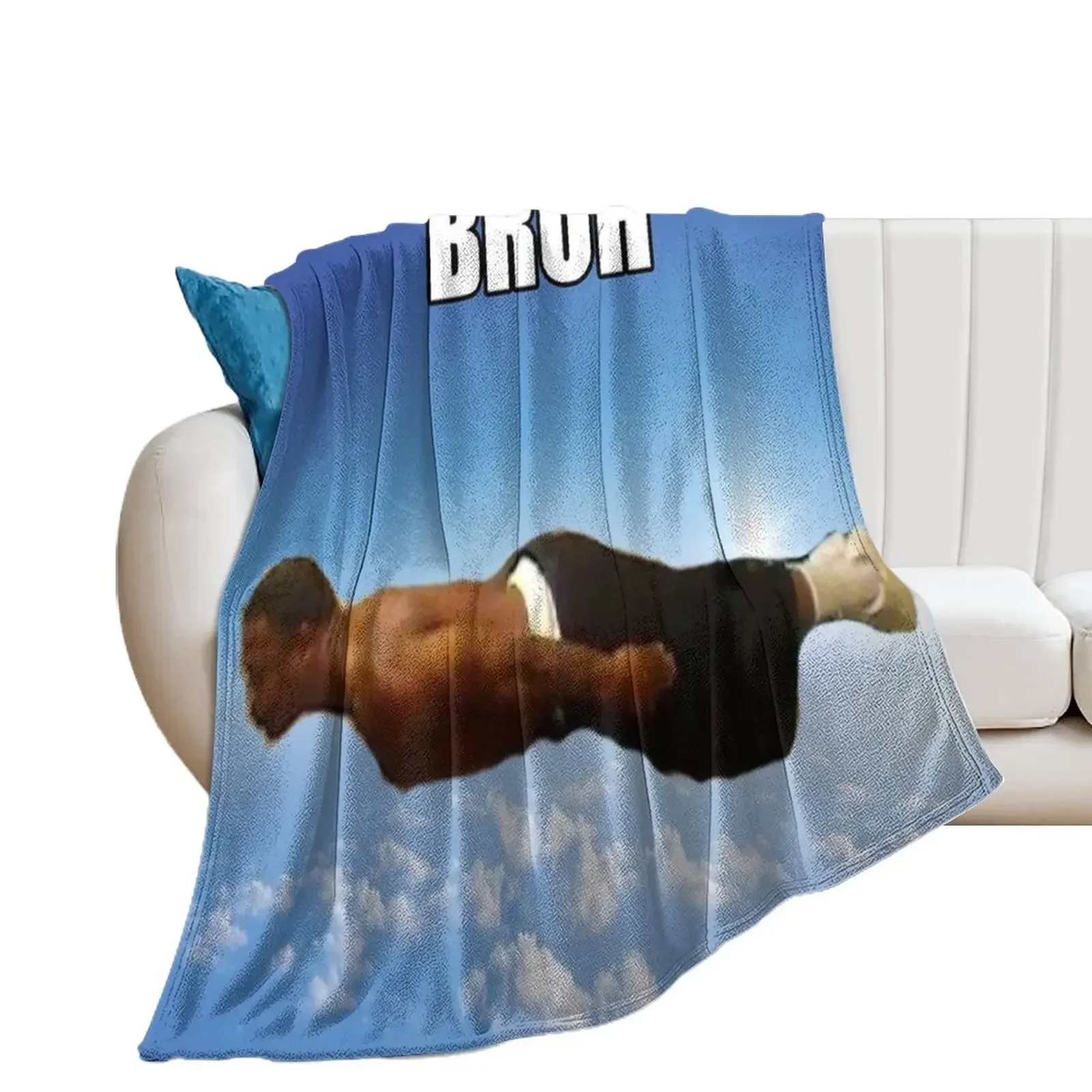 Bruh guy tapestry tapestries Throw Blanket warm for winter Blankets Sofas Of Decoration Bed covers Blankets