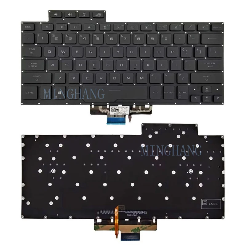 

M New For ASUS ROG GA401QM-K2030T GA401QM-HZ160T Laptop US keyboard Backlit black
