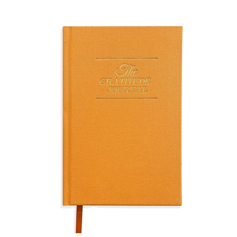 A5 Gratitude Diary Office Schedule Record Notebook Student Writing Paper Bronzing Hardcover To Enhance Their Planning Book