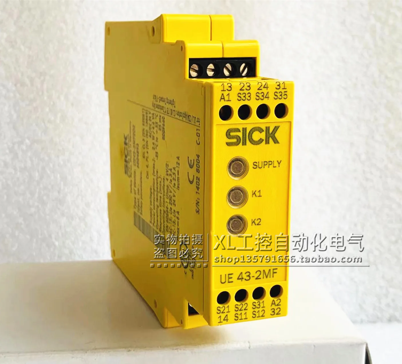 UE43-2MF2D2 Original German SICK Safety Relay Order Number 6024893 Spot