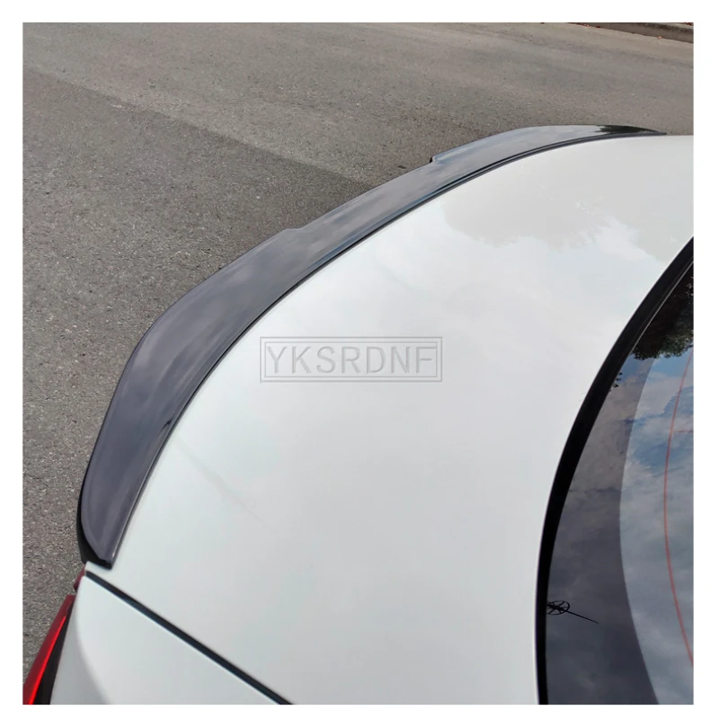 FOR NEW Toyota Corolla 2019 2020 2021 2022 High Quality REAL ABS CARBON FIBER LOOK REAR TAIL WING TRUNK LIP SPOILER