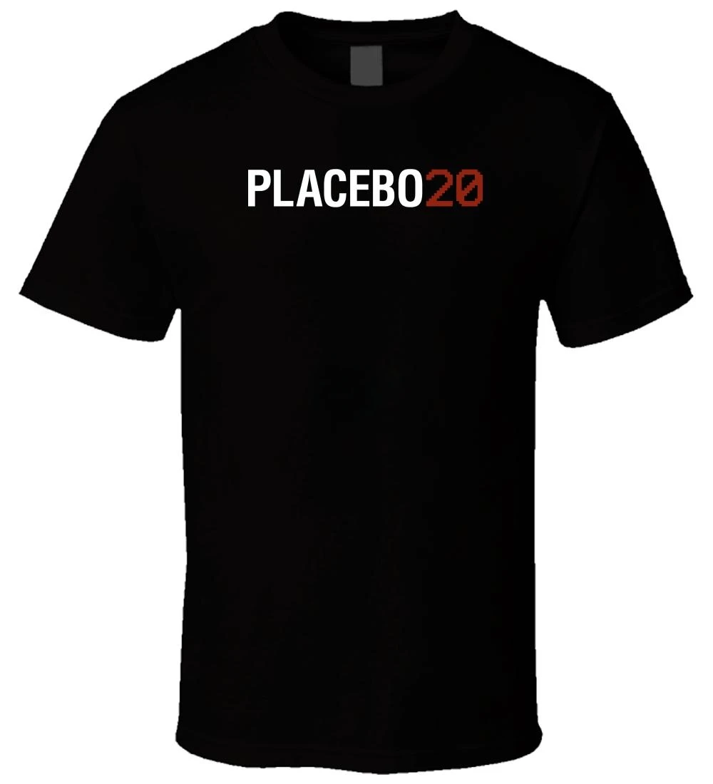 heavyweight Informal PLACEBO 1 New Hot Sale Black Men Cotton Size S - 5XL T Shirts Discount 100 % Cotton  for Men'S Five Colors