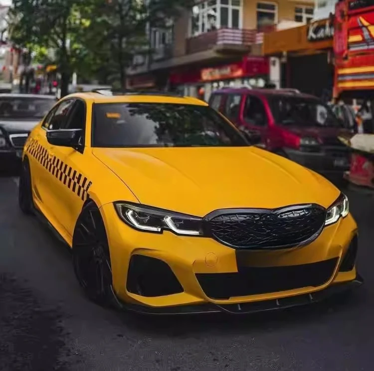 

Suitable for G20/G28 new BMW 3 Series modified carbon fiber front shovel side skirt rear lip tail rearview mirror middle net