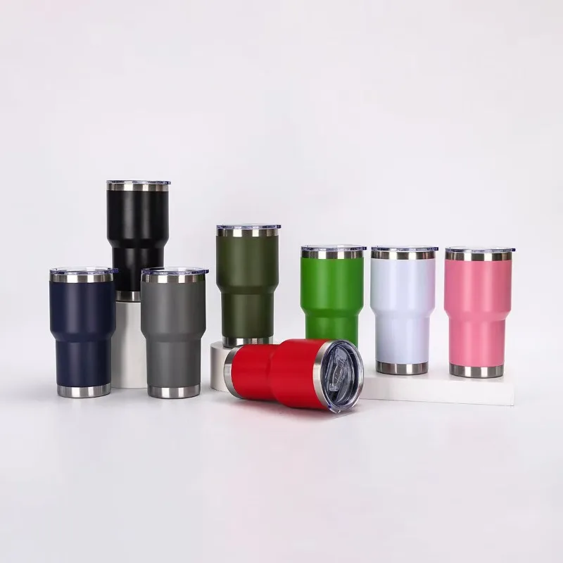 Hot Selling 304 Double-layer Vacuum Stainless Steel 20oz Car Cup Portable Bingba Beer Insulated and Cold Water Cup