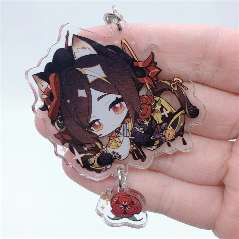 Gaming Xianyun Cosplay Game Anime COSTUME Acrylic Key Chain Keychain Accessories Cartoon Badge