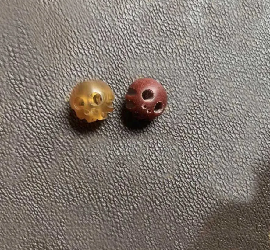 1 Piece PEI / Micarta Skull Pendant for EDC Tool