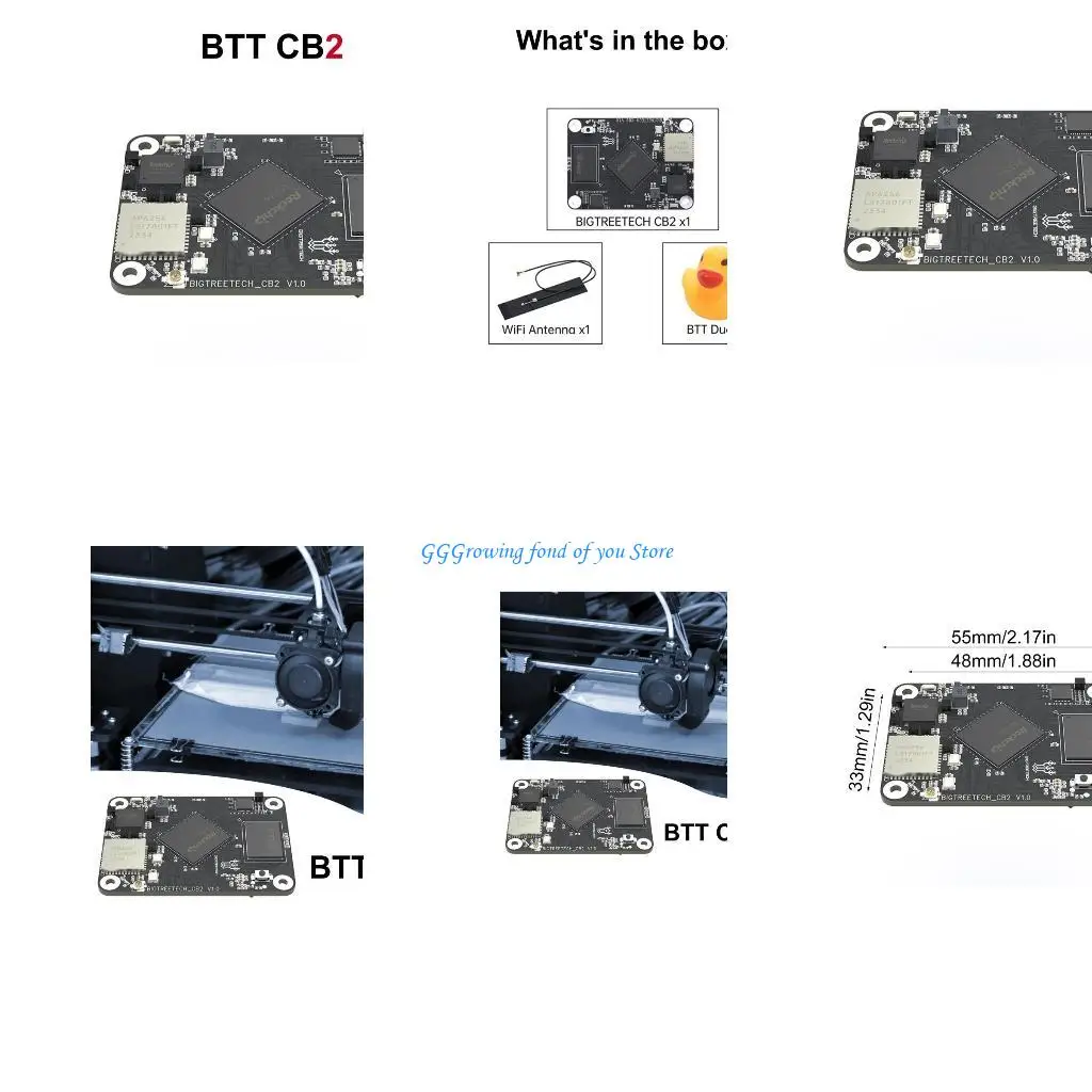 H9EB CB2 Cores Board RK3566 32GB eMMC 3D Motherboards For M8P 3D Printers Upgraded For 3D Printers Hardware Solution