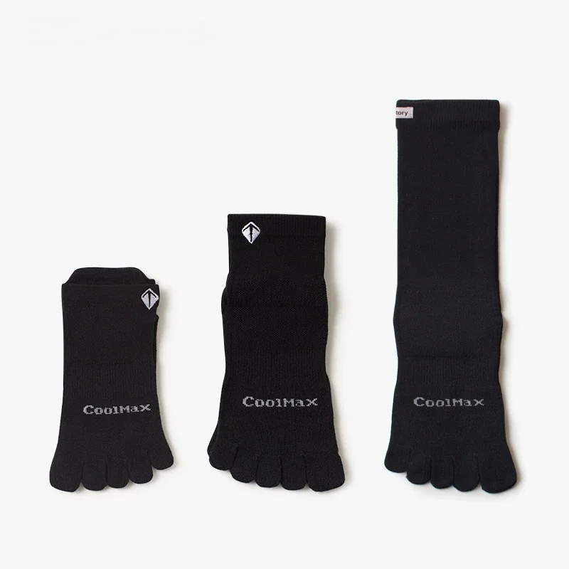 Chaussettes de sport respirantes pour hommes et femmes, séchage rapide, 5 doigts, mince, professionnel, Marathon Trail Running, Fitness Split Parker, été