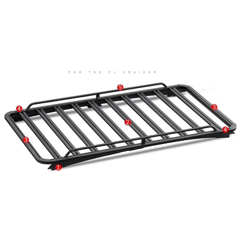 

fj Cruiser extended platform roof rack off-road modified luggage box for FJ cruiser