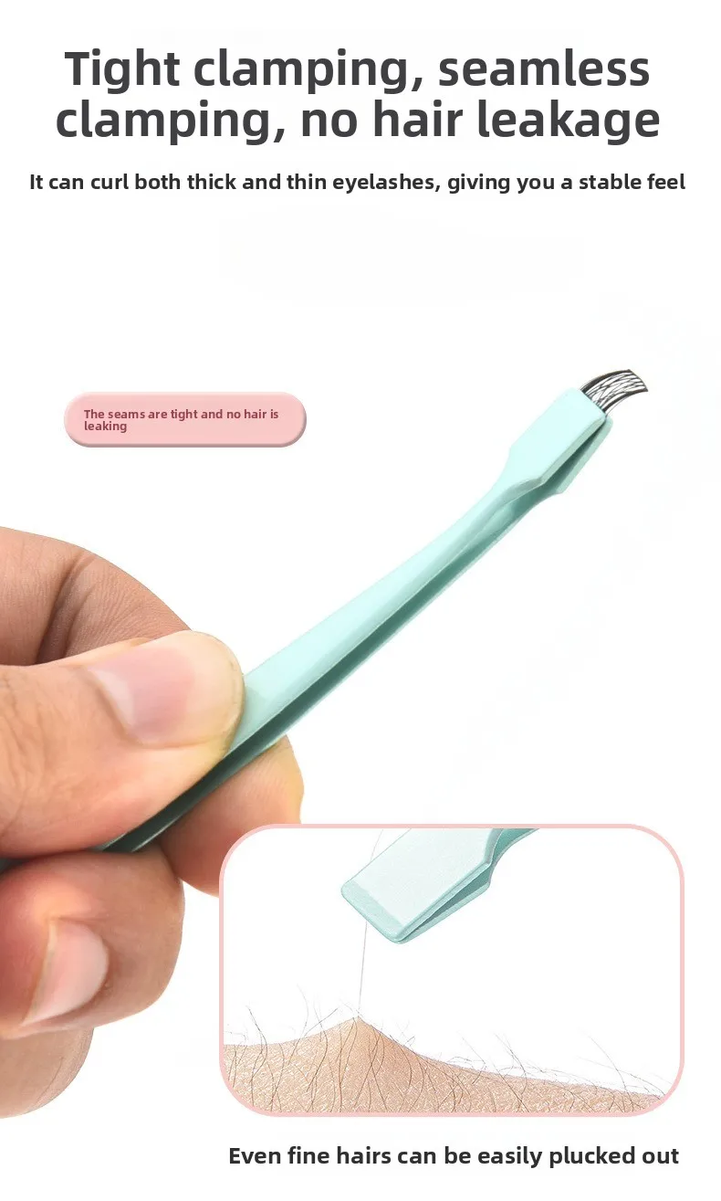 Onderste wimpertrimmer, gespecialiseerd gereedschap voor wimperextensions, onderste wimpertrimmer en pincet voor het planten van wimpers
